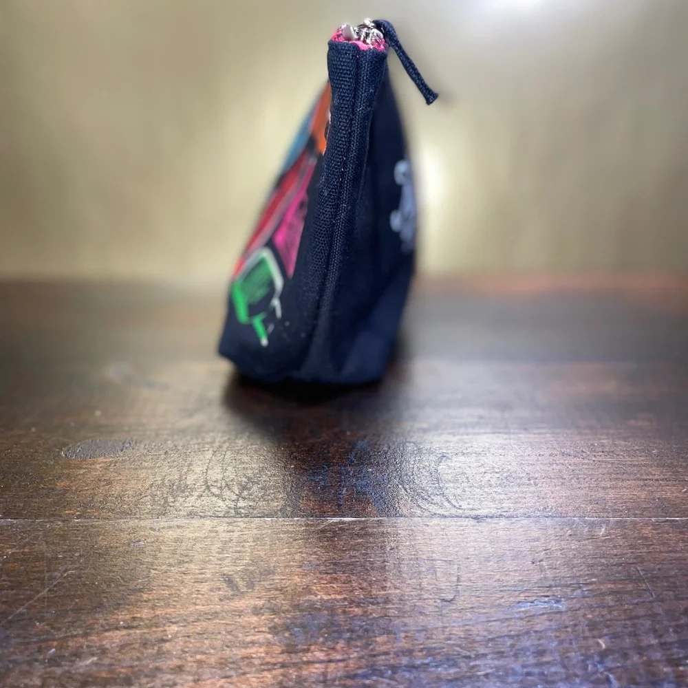 Kiehl's‎ Limited Edition Makeup Bag Black Pink